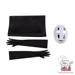 Bộ đồ hóa trang Halloween Vô Diện cho trẻ em và người lớn - Áo choàng, mặt nạ và găng tay đa kích cỡ - Trang phục lễ hội ma vui nhộn