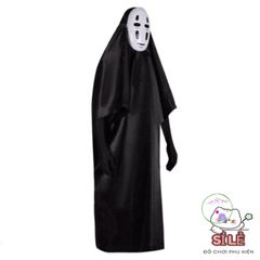 Bộ đồ hóa trang Halloween Vô Diện cho trẻ em và người lớn - Áo choàng, mặt nạ và găng tay đa kích cỡ - Trang phục lễ hội ma vui nhộn