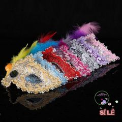 Mặt Nạ Nữ Lông Vũ Trang Trí Halloween & Giáng Sinh - Phụ Kiện Hóa Trang Độc Đáo Giao Hàng Nhanh Tại TP. Hồ Chí Minh