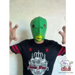 Mặt Nạ Quái Vật Halloween - Phụ Kiện Trang Phục Cá Xanh Độc Đáo Cho Bữa Tiệc Hóa Trang, Cosplay Và Lễ Hội