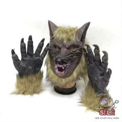 Mặt Nạ Quái Vật Halloween - Phụ Kiện Trang Phục Cá Xanh Độc Đáo Cho Bữa Tiệc Hóa Trang, Cosplay Và Lễ Hội