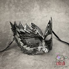Mặt Nạ Hóa Trang Nửa Mặt Venetian Cổ Điển Đầy Màu Sắc - Phụ Kiện Dạ Hội Cho Nam Nữ, 7,9x4,3 Inch