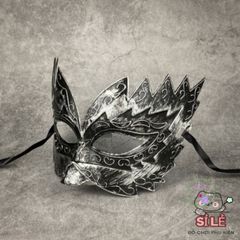 Mặt Nạ Hóa Trang Nửa Mặt Venetian Cổ Điển Đầy Màu Sắc - Phụ Kiện Dạ Hội Cho Nam Nữ, 7,9x4,3 Inch