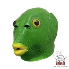 Mũ Mặt Nạ Quái Vật Xanh Vui Nhộn - Phụ Kiện Tiệc Trickster An Toàn Cho Người Lớn Và Thanh Thiếu Niên
