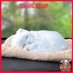 Gối Thú Bông Khử Mùi Than Hoạt Tính Chó Mèo - Trang Trí Ô Tô & Bàn Làm Việc - Mẫu Lớn Âm Thanh Vui Nhộn