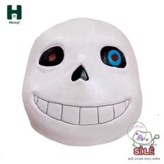 Mặt Nạ Undertale Sans - Phụ Kiện Hóa Trang Độc Đáo Cho Halloween và Tiệc Mardi Gras - Chất Liệu Cao Su Chất Lượng Cao