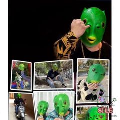 Mặt nạ hóa trang đáng sợ: Cá xanh, ngựa và ma cho Halloween - Trang phục cosplay độc lạ!
