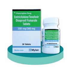 (Hàng công ty) PrEP viên uống hỗ trợ ngừa HIV 30 viên 200 mg / 300 mg Chính hãng cao cấp
