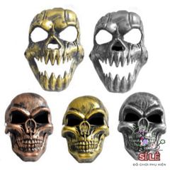 Mặt Nạ Đầu Lâu Kinh Dị Halloween Cho Nam - Phụ Kiện Hóa Trang Độc Đáo, Tâm Điểm Lễ Hội