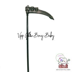 Bộ Phụ Kiện Hóa Trang Halloween - Vũ Khí Nhựa Búa, Đao, Lưỡi Hái và Đầu Lâu 1m An Toàn Cho Trẻ Em