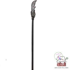 Bộ Phụ Kiện Hóa Trang Halloween - Vũ Khí Nhựa Búa, Đao, Lưỡi Hái và Đầu Lâu 1m An Toàn Cho Trẻ Em