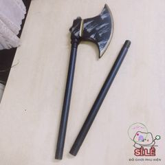 Bộ Phụ Kiện Hóa Trang Halloween - Vũ Khí Nhựa Búa, Đao, Lưỡi Hái và Đầu Lâu 1m An Toàn Cho Trẻ Em
