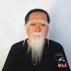 Râu Cổ Trang Nam Trắng Đen - Phụ Kiện Hóa Trang Ông Già & Cao Nhân Trung Quốc, Trang Phục Cổ Điển, Phụ Kiện Thời Trang độc đáo