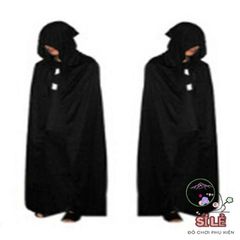 Bộ trang phục Thần Chết Halloween cao cấp cho nam và nữ - Thiết kế độc đáo, chất liệu bền đẹp, mặt nạ, găng tay kèm theo