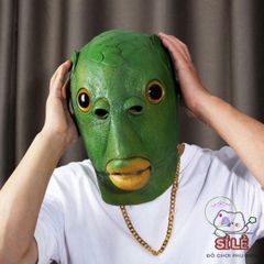 Nón Hóa Trang Quái Vật Đầu Xanh Halloween - Phụ Kiện Độc Đáo cho Tiệc Hóa Trang, Thời Trang Giáng Sinh, Kích Cỡ Dành cho Trẻ Em và Người Lớn