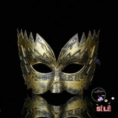 Mặt nạ nửa mặt Halloween độc đáo cho nam - Phụ kiện hóa trang ấn tượng, nổi bật trong mùa lễ hội