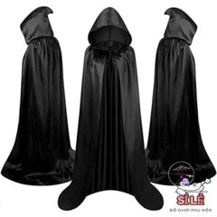 Áo Choàng Phù Thủy 59 inch WAPKTY - Đạo Cụ Cosplay Halloween Đẳng Cấp Cho Tiệc Hóa Trang, Phong Cách Bí Ẩn