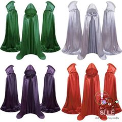 Áo Choàng Phù Thủy 59 inch WAPKTY - Đạo Cụ Cosplay Halloween Đẳng Cấp Cho Tiệc Hóa Trang, Phong Cách Bí Ẩn