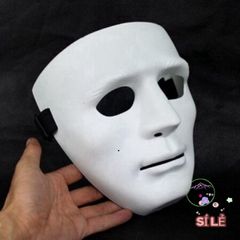 Mặt Nạ Hóa Trang Dạ Hội Trắng Jabbawockeez - Phong Cách Hip Hop Ấn Tượng Cho Halloween và Tiệc Tùng
