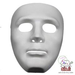 Mặt Nạ Hóa Trang Dạ Hội Trắng Jabbawockeez - Phong Cách Hip Hop Ấn Tượng Cho Halloween và Tiệc Tùng