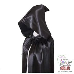Áo Choàng Halloween Cao Cấp COFORDOS - Áo Choàng Tử Thần Grim Reaper Đen, Tím, Đỏ - Trang Phục Hóa Trang Cho Người Lớn Và Trẻ Em
