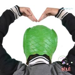 Khăn Che Mặt Silicone Hoạt Hình Cá Cho Người Lớn - Phụ Kiện Cosplay Độc Đáo Cho Halloween, Giáng Sinh, Tiệc Tùng