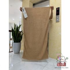 Khăn Tắm Gội Đầu Nhật Bản 65x135cm - Cotton Cao Cấp Mềm Mại, Thấm Hút Tốt, Không Xù Lông, Bền Màu - Đồ Chăm Sóc Cá Nhân Chất Lượng