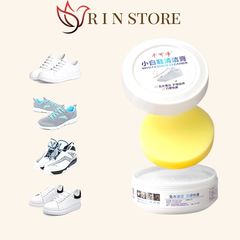 Hộp Sáp Lau Giày Đa Năng Kèm Miếng Lau - Tẩy Ố Giày, Làm Sạch Giày Thể Thao Nhanh Chóng, Dễ Dàng Mang Theo