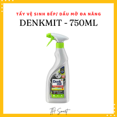 Xịt Tẩy Dầu Mỡ Đa Năng Denkmit Đức 750ml - Giải Pháp Dọn Dẹp Hiệu Quả Cho Nhà Bếp, Loại Bỏ Vết Bẩn Cứng Đầu