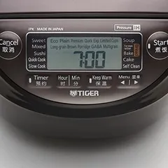 Nồi Cơm Điện Tử Cao Tần Áp Suất Tiger JPK-W18W 1.8L - 20 Chức Năng Nấu, Made In Japan, Công Suất 1210W