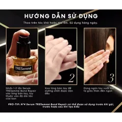 Serum Dưỡng Tóc TRESemmé 100ml - Chăm Sóc Tóc Mềm Mượt Keratin Smooth, Giảm Khô Xơ, Phù Hợp Tóc Uốn Nhuộm