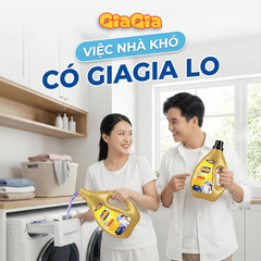 Nước Giặt GiaGia 2in1 Hương Ngàn Hoa - Giặt Sạch Sâu, Lưu Hương Tự Nhiên - Dung Tích 2.0L Cho Gia Đình Việt