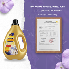 Nước Giặt GiaGia 2in1 Hương Ngàn Hoa - Giặt Sạch Sâu, Lưu Hương Tự Nhiên - Dung Tích 2.0L Cho Gia Đình Việt