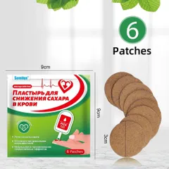 6 Miếng Dán Đái Tháo Đường SUMIFUN - Hỗ Trợ Ổn Định Đường Huyết, Giảm Biến Chứng Tiện Lợi cho Người Tiểu Đường