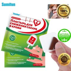 6 Miếng Dán Đái Tháo Đường SUMIFUN - Hỗ Trợ Ổn Định Đường Huyết, Giảm Biến Chứng Tiện Lợi cho Người Tiểu Đường