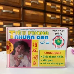 Tiêu Phong Nhuận Gan Số 40 - Viên Uống Hỗ Trợ Giải Độc Gan, Lợi Mật, Cải Thiện Chức Năng Gan Từ Thiên Nhiên