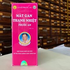 Siro Mát Gan Thanh Nhiệt Phước An - Hỗ Trợ Giải Độc Gan Từ Thiên Nhiên, Giảm Nóng, Ngứa Da, Mát Gan 280ml