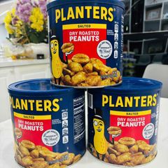 Hạt Đậu Phộng Rang Muối Planters 1.47kg - Snack Dinh Dưỡng Mỹ, Chất lượng Cao, Hạt Dinh Dưỡng Hấp Dẫn, Không Cholesterol