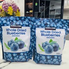 Việt Quất Sấy Khô Kirkland 567g - Snack Ngon Miệng Từ Nguyên Liệu Tự Nhiên, Dinh Dưỡng Cao