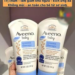 Kem Chàm Aveeno Baby 141gr - Sản Phẩm Chăm Sóc Da Nhạy Cảm Cho Trẻ Em Từ Mỹ, Giúp Làm Mềm Mịn Da, An Toàn Và Dễ Sử Dụng