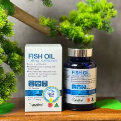 Careline Fish Oil 1000mg - Bổ sung DHA, EPA hỗ trợ phát triển não bộ và thị lực - 100 viên nhập khẩu chính ngạch từ Úc