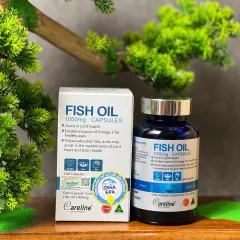 Careline Fish Oil 1000mg - Bổ sung DHA, EPA hỗ trợ phát triển não bộ và thị lực - 100 viên nhập khẩu chính ngạch từ Úc