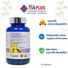 Tinh Dầu Hoa Anh Thảo Careline 1000mg - Hỗ Trợ Tăng Cường Nội Tiết Tố & Làm Đẹp Da (60 Viên) Nhập Khẩu Chính Ngạch Úc