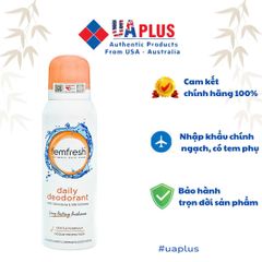 Xịt Khử Mùi Femfresh Daily Deodorant Spray 125ml - Thơm Mát, An Toàn Cho Vùng Kín, Bảo Vệ 24 Giờ, Nhập Khẩu Chính Ngạch