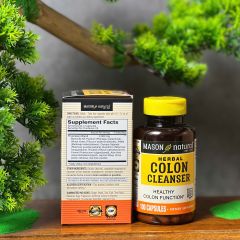 Viên Uống Thải Độc Đại Tràng Mason Colon Herbal Cleanser - Hỗ Trợ Tiêu Hóa, Bổ Sung Chất Xơ (60/100 Viên) 496698