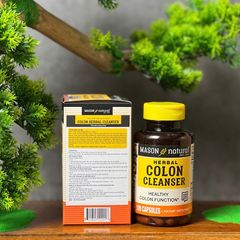 Viên Uống Thải Độc Đại Tràng Mason Colon Herbal Cleanser - Hỗ Trợ Tiêu Hóa, Bổ Sung Chất Xơ (60/100 Viên) 496698