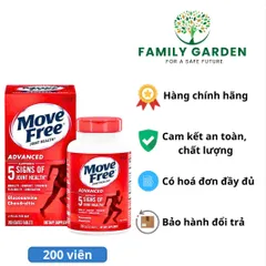 Viên uống hỗ trợ xương và khớp Movefree Ultra 3x Triple Action 75 viên - Giảm đau, giảm cứng khớp, bảo vệ sụn và xương hiệu quả.