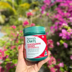 Viên uống bổ xương khớp Nature’s Own Glucosamine Sulfate - Hỗ trợ giảm đau khớp, duy trì linh hoạt khớp, 320 viên Úc