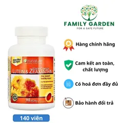 Viên uống bổ mắt Trunature Vision Complex Lutein & Zeaxanthin 140 viên - Hỗ trợ thị lực, bảo vệ mắt khỏi ánh sáng xanh và tia UV