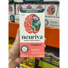 Viên uống Neuriva Brain Supplement Original 30 viên - Hỗ trợ cải thiện trí nhớ và khả năng tập trung cho người làm việc trí óc